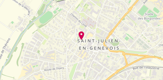 Plan de BENASSY Serge, 10 Rue du Docteur Palluel, 74160 Saint-Julien-en-Genevois