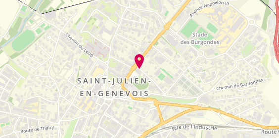 Plan de BUDOACE Ema, 2 Rue du Saleve, 74160 Saint-Julien-en-Genevois