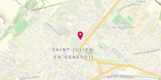 Plan de BONGRAS Olivier, 6 Rue du Jura, 74160 Saint-Julien-en-Genevois
