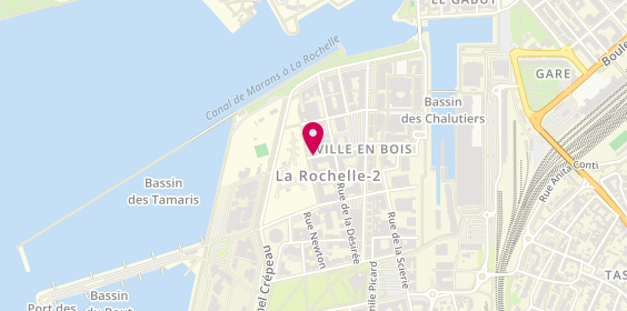 Plan de RANDRIANARIVONY Fanja, 34 Rue du Cerf Volant, 17000 La Rochelle
