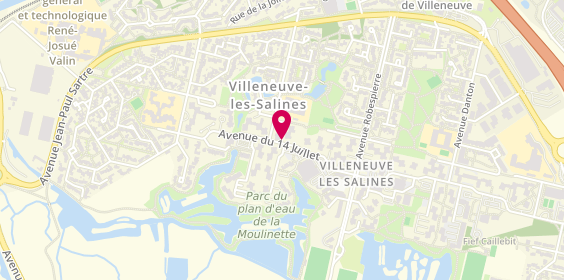 Plan de PIAZZA Denis, 8 Avenue du 14 Juillet, 17000 La Rochelle