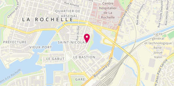 Plan de STAIN David, 81 Rue du Rempart Saint Claude, 17000 La Rochelle