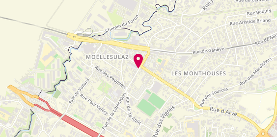 Plan de BASSEPORTE Alexandre, 8 Rue de la Liberation, 74240 Gaillard
