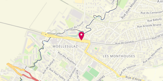 Plan de BERTAUD Olivier, 118 Route de Geneve, 74240 Gaillard