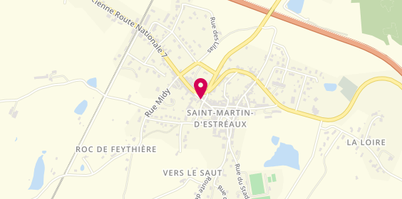 Plan de DESBOIS Claire, 48 Rue du Commerce, 42620 Saint-Martin-d'Estréaux