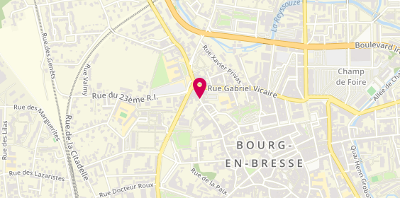 Plan de DEVOS Bénédicte, 56 Rue Bourgmayer, 01000 Bourg-en-Bresse