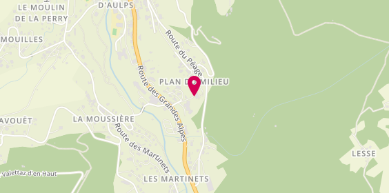 Plan de BONVALLET Philippe, 58 Impasse Alexis Leaud, 74430 Saint-Jean-d'Aulps