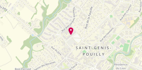 Plan de QUINTY Olivier, 131 Place Saint Jean Monnet, 01630 Saint-Genis-Pouilly