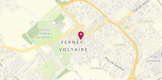 Plan de DA SILVA Moises, 4 Avenue Voltaire, 01210 Ferney-Voltaire