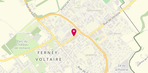 Plan de GONCALVES Inès, 26 Avenue Voltaire, 01210 Ferney-Voltaire