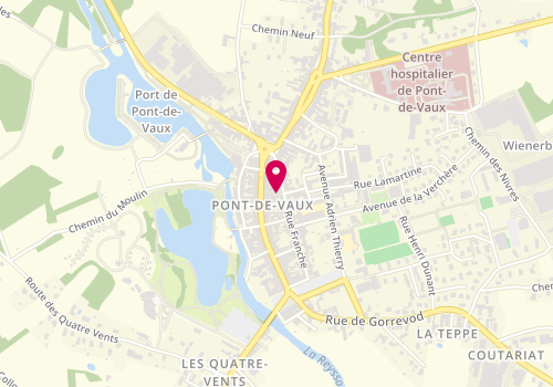 Plan de PELISSIER Claude, 4 Rue Cavalerie, 01190 Pont-de-Vaux