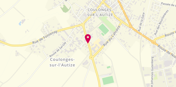 Plan de PINET Olivier, 10 Route de Saint Pompain, 79160 Coulonges-sur-l'Autize