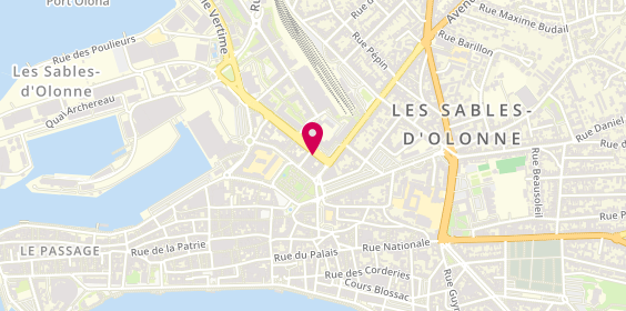 Plan de CASSES REBOUL Astrid, 8 Rue Nicot, 85100 Les Sables-d'Olonne
