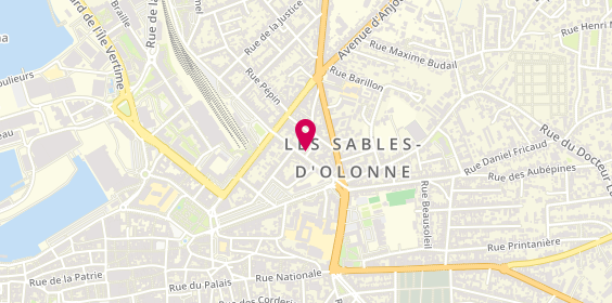Plan de LUX Didier, 1 Rue de la Maisonnette, 85100 Les Sables-d'Olonne