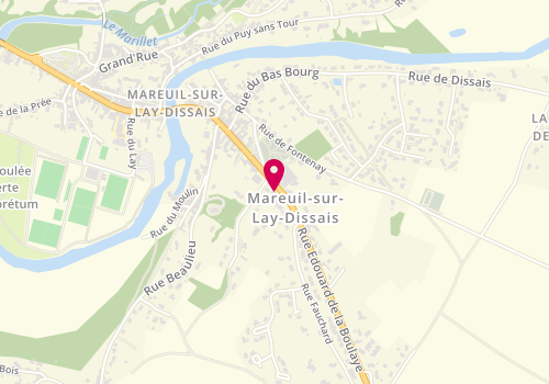 Plan de GAUVRIT Marina, 36 Bis Rue E de la Boulaye, 85320 Mareuil-sur-Lay-Dissais