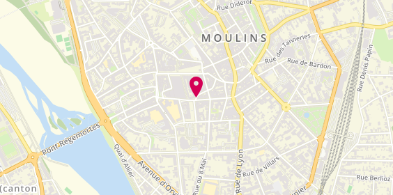 Plan de MORIN Philippe, 1 Rue de la Batterie, 03000 Moulins