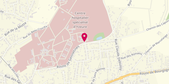 Plan de BERTRAND Camille, Route de Gennetines, 03401 Yzeure