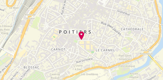 Plan de PEJU Anne Caroline, 16 Bis Rue Louis Renard, 86000 Poitiers