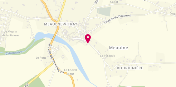 Plan de VIGIER Jacques, 4 Route d'Herisson, 03360 Meaulne-Vitray