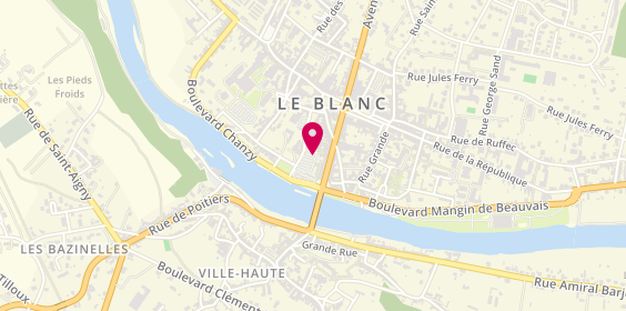 Plan de PAUN Simona, 13 Place General de Gaulle, 36300 Le Blanc