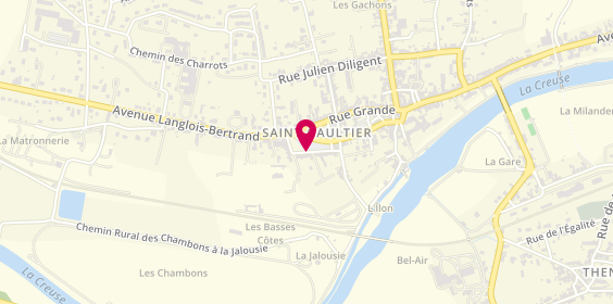 Plan de ROY REIGNOUX Marie Helene, 9 Place du Champs de Foire, 36800 Saint-Gaultier