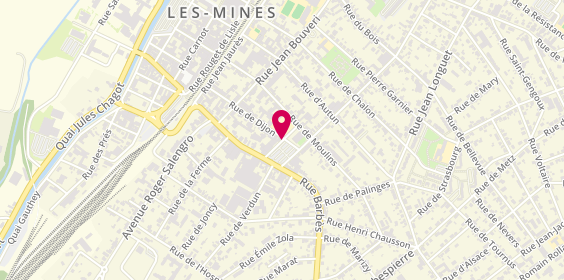 Plan de MILLAN BUENO Laura, Place Beaubernard, 71300 Montceau-les-Mines