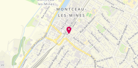 Plan de DOUIDER Nordine, 1 Rue de Dijon, 71300 Montceau-les-Mines