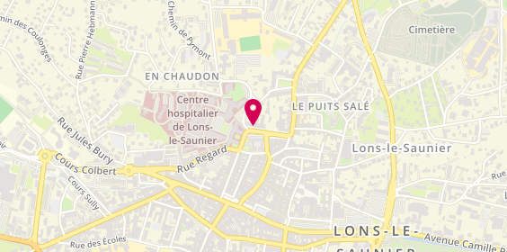 Plan de BOMBOY Stéphanie, 10 Place Perraud, 39000 Lons-le-Saunier