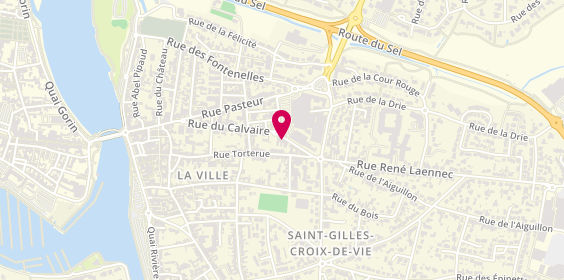 Plan de BOUROUAHA Salah Edine, 53 Rue du Calvaire, 85800 Saint-Gilles-Croix-de-Vie
