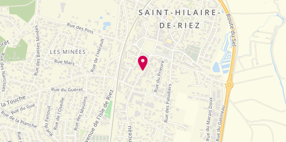 Plan de DE AZEVEDO Sarah, 51 Rue Georges Clemenceau, 85270 Saint-Hilaire-de-Riez