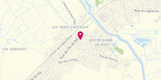 Plan de POTEREAU Nicolas, 10 Rue de la Petite Rue, 85270 Notre-Dame-de-Riez