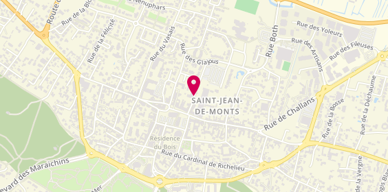 Plan de LEGAL Marie Christine, 4 Bis Rue Henry Simon, 85160 Saint-Jean-de-Monts