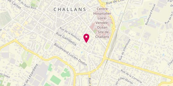 Plan de RICQUE Pascal, 12 Rue Charles Milcendeau, 85300 Challans
