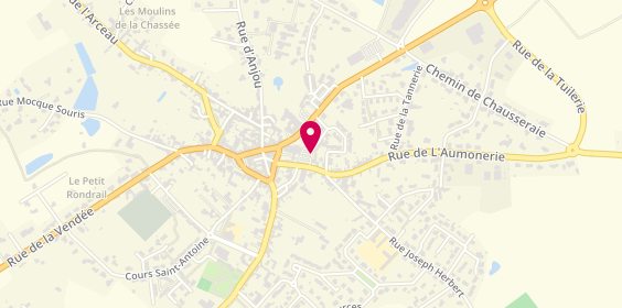 Plan de DUBUT Mounier Sophie, Place de la Croix de la Jeunesse, 79250 Nueil-les-Aubiers
