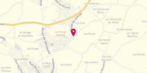 Plan de LAMAISON FRERE CÉLINE, 7 Bis Route de Volnay, 21190 Meursault