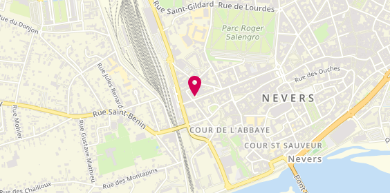 Plan de PILAT Jean Pierre, 46 Avenue du General de Gaulle, 58000 Nevers