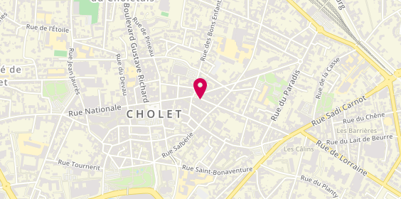 Plan de LUVERA Chiara, 81 Rue Nationale, 49300 Cholet
