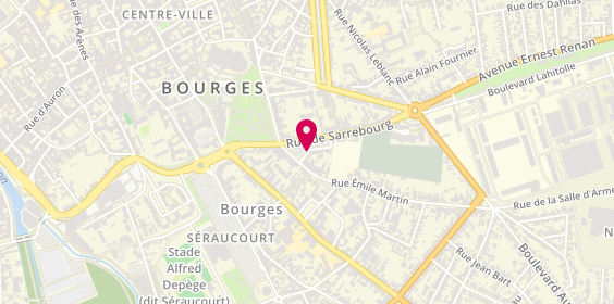 Plan de BOURIT Alain, 8 Rue Maurice Rollinat, 18000 Bourges