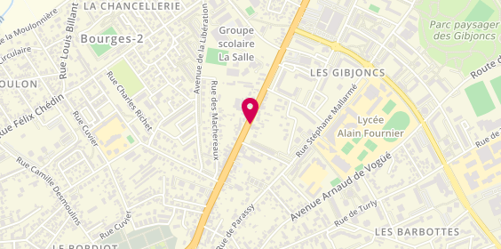 Plan de BECHOUA Mustapha, 146 Avenue du General de Gaulle, 18000 Bourges