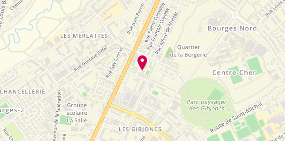 Plan de ANDRE Jean Luc, 6 Avenue Stendhal, 18000 Bourges