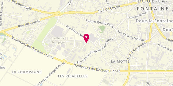 Plan de LE BASTARD Guillaume, 16 Rue Joseph Touchais, 49700 Doué-en-Anjou