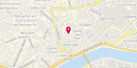 Plan de ROGER Christophe, 4 Rue Arsène Leloup, 44100 Nantes