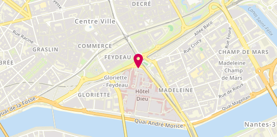 Plan de QUEMARD Valentin, 1 Place Alexis Ricordeau, 44093 Nantes
