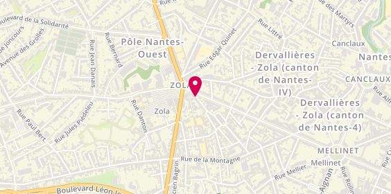 Plan de POTAUX Grégoire, 33 Rue Etienne Dolet, 44100 Nantes