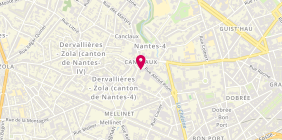 Plan de VITU Sandra, 11 Place Canclaux, 44100 Nantes
