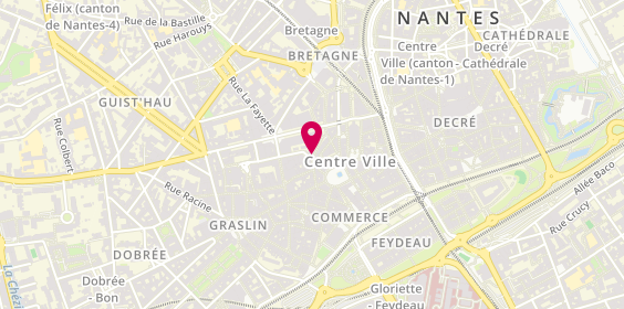 Plan de VIVION Thierry, 11 Rue Contrescarpe, 44000 Nantes