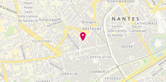 Plan de SCANVION Frédéric, 5 Rue de Budapest, 44000 Nantes