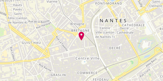 Plan de DION Clément, 8 Rue Guepin, 44000 Nantes