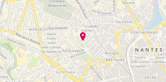Plan de MARILL Elisabeth, 12 Place Edouard Normand, 44000 Nantes
