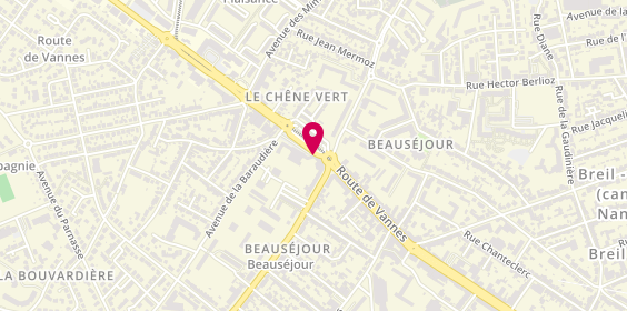 Plan de MAHE RUAULT Sylvie, 137 Route de Vannes, 44800 Saint-Herblain